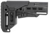 NcStar DLG087042 Tactical PCP42 MilSpec Stock Black Synthetic Collapsible with Adjustable Cheekpiece UPC: 848754013842