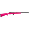 Savage Arms 40218 64 F 22 LR 101 21 Blued BarrelRec Drilled  Tapped Pink Synthetic Stock Open Sights UPC: 062654402180