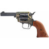 Heritage Mfg BK22CH3WBRN10 Barkeep  22 LR 6 Shot 3 Black Oxide Steel Barrel Simulated Case Hardened Zinc Alloy Frame Black Oxide Cylinder Custom Scroll Wood Grip Manual Safety Exposed Hammer UPC: 727962704684