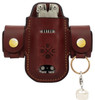 1791 Gunleather HDASSLCHNA EDC Heavy Duty Solo Action Snap OWB Chestnut Leather Belt Loop Ambidextrous UPC: 810102211026