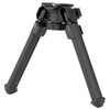 Magpul MAG1174BLK MOE  made of Polymer with Black Finish Rubber Feet 710 Vertical Adjustment UPC: 840815137894