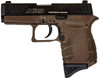 Diamondback DB0200P071 DB9 Gen4 MicroCompact Frame 9mm Luger 61 3.10 Stainless Steel Barrel Black Nitride Serrated Stainless Steel Slide Midnight Bronze Polymer Frame  Grip UPC: 810035752610