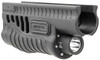 Nightstick SFL11GL SFL Forend LightLaser Black Nylon wOverMolded Grip Mossberg 500590590A1Shockwave 1200 Lumens White LED Bulb Green Laser 203 Meters Beam UPC: 017398808200