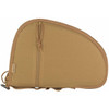 Allen 3614 Torrey  Handgun Case Coyote Tan Polyester Small Accessory Pocket Muzzle Pocket  Lockable Zipper 11.50 x 7.75 Exterior Dimensions UPC: 026509057932