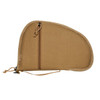 Allen 3614 Torrey  Handgun Case Coyote Tan Polyester Small Accessory Pocket Muzzle Pocket  Lockable Zipper 11.50 x 7.75 Exterior Dimensions UPC: 026509057932