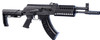 Crosman CAK1 Full Auto AK1 Air Rifle CO2 177 28 Shot Black Receiver  Barrel Black Folding Adjustable Stock UPC: 028478153271