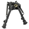 Harris Bipods SBR2MLOK Swivel BR MLOK 69 Black SteelAluminum SelfLeveling Legs Rubber Feet UPC: 051156113250