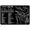 TEKMAT PSTL MAT FOR CZ-75 BLK UPC: 612409970725