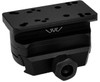 Warne 6104M RedDot Riser Holosun AEMS Tactical Black Anodized UPC: 656813113408