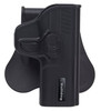 Bulldog RRTGX4 Rapid Release  OWB Black Polymer Paddle Fits Taurus GX4 Right Hand UPC: 672352016215