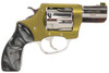 Charter Arms 53624 Undercover II Large 38 Special 6 Shot 2.20 High Polished Stainless Steel Barrel  Cylinder OD Green Anodized Aluminum Frame Black Pearlite Grip Exposed Hammer UPC: 678958536249