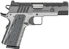 Springfield Armory PX9218L 1911 Emissary 45 ACP 81 4.25 Bull Barrel Stainless Steel Frame wBeavertail  TriTop Cut Blued Carbon Steel Slide Black VZ ThinLine G10 Grip UPC: 706397934507