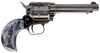 Heritage Mfg RR22MB4BHBPRL Rough Rider  22 LR 22 WMR 6 Shot 4.75 Black Oxide Steel Barrel Black Oxide Frame Zinc Alloy Frame Black Oxide Cylinder Altamont Black Pearl Grip Exposed Hammer UPC: 727962703465