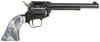 Heritage Mfg RR22B6GPRL Rough Rider  22 LR 6 Shot 6.50 Black Barrel  Cylinder Black Frame Altamont Gray Pearl Grips UPC: 727962706305