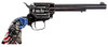 Heritage Mfg RR22B6ECSS Rough Rider Independence Day 22 LR 6 Shot 6.50 Black Oxide Barrel  Frame Black Oxide wEngraved US Flag Cylinder Custom Designed US Flag wSoldier Grips UPC: 727962708873