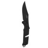 S.O.G SOG11120541 Trident AT 3.70 Folding Clip Point Plain Black TiNi Cryo D2 Steel BladeBlackout GRN Handle Features Line CutterGlass Breaker UPC: 729857010870