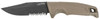 S.O.G SOG17220457 Recondo FX 4.60 Fixed Part Serrated Satin TiNi Full Tang Cryo 440C SS Blade FDE Overmolded GRN Handle UPC: 729857014366