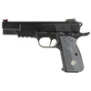 EAA GIRSAN 390470 MCP35 Match 9mm Luger 151 4.87 Stainless Steel Barrel Matte Black Serrated Slide Matte Black Steel Frame wAccessory Rail  Beavertail BlackGray Checkered Grips Ambidextrous UPC: 741566905490