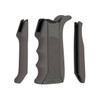 Hogue 13042 Modular Overmolded  Gray Rubber Pistol Grip with Finger Grooves Fits AR15M16 UPC: 743108130421