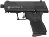 HiPoint YC9 YC9  9mm Luger 101 4.12 Black Steel Threaded Barrel Black YC9 StyledSerrated Slide Black Polymer Frame wPicatinny Rail Black Plastic Grips UPC: 752334900616