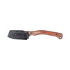 CRKT 2014 Razel Nax 4.29 Fixed Plain Black Stonewashed 1075 Carbon Steel BladeWeathered Resin Infused Fiber Handle Includes Sheath UPC: 794023201406