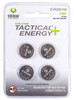 Viridian 3500013 CR2016 Tactical Energy LiIon 4 Pack UPC: 804879611974