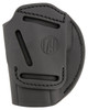 1791 Gunleather 3WH6SBLA 3Way  IWBOWB Size 06 Black Leather Belt Loop Fits Beretta 92 Fits Walther PPQ Fits Sig P320 Ambidextrous Hand UPC: 810102210463