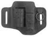 1791 Gunleather HDESLFBLKA EDC Heavy Duty Easy Slide OWB Black Leather Belt Slide Ambidextrous UPC: 810102210685