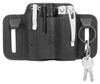 1791 Gunleather MNESMFBLKA EDC Mini Easy Slide OWB Black Leather Belt Slide Ambidextrous UPC: 810102210807