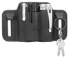 1791 Gunleather MNESMFBLKA EDC Mini Easy Slide OWB Black Leather Belt Slide Ambidextrous UPC: 810102210807