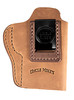 Uncle Mikesleather1791 UMIWB4BRWA Inside the Waistband  IWB Size 04 Brown Leather Compatible wGlock 1719 Belt Clip Mount Right Hand UPC: 810102212344