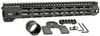 G4 One Piece Free Float Handguard, M-LOK UPC: 812102033011