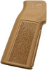 B5 Systems PGR1454 Type 22 PGrip  Coyote Brown Aggressive Textured Polymer Increased Vertical Grip Angle with No Backstrap Fits ARPlatform UPC: 814927022966