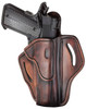 1791 Gunleather ORBH1SVTGR BH1 Optic Ready OWB Vintage Leather Belt Slide Fits 45 1911 Right Hand UPC: 816161021583