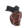 1791 Gunleather 3WH1VTGA 3Way  IWBOWB Size 01 Vintage Leather Belt Loop Fits 1911 34 Ambidextrous Hand UPC: 816161023068