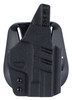1791 Gunleather TACPDHOWBSHIELDBLKR Tactical Kydex  OWB Black Kydex Paddle Fits SW MP ShieldSW MP Shield Plus UPC: 816161028339