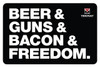 TEKMAT MAT BEER/GUNS/BACON & FREEDOM UPC: 888151029473