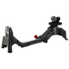Birchwood Casey BSR Bravo Shooting Rest Black SteelRed Accents NonSlip Rubber Feet Bullseye Bubble Level Low Profile Design UPC: 888151030868