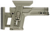 FAB Defense FXRAPSG RAPS Rapid Adjustment Precision Stock Integrated CheekRest  Adjustable LOP Ambidextrous 1Latch System OD Green Polymer UPC: 7290111586132