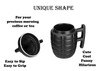 Grenade Mug with lid / color Black UPC: 024718514338
