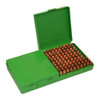 FLIP TOP PISTOL AMMO BOX 40 S&W-45ACP 200  ROUND GREEN