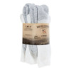 HIWASSEE WRK CREW SOCK 9-12 WHT 4PK UPC: 053455082800