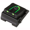RIFLE  ADJUSTABLE FIBER OPTIC 3/16'' WGOS REAR SIGHT GREEN