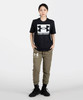 UA ABC CAMO BOXED LOGO SS-BLK,MD UPC: 194514045456