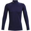 UA CG Armour Fitted Mock-BLU,LG UPC: 195251329182