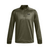 UA Armour Fleece 1/4 Zip-GRN,MD UPC: 195253799785