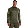 UA Armour Fleece 1/4 Zip-GRN,XXL UPC: 195253799853