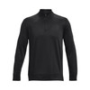 UA Armour Fleece 1/4 Zip-BLK,SM UPC: 195253804212