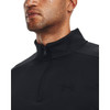 UA Armour Fleece 1/4 Zip-BLK,MD UPC: 195253804236