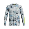 UA Iso-Chill Shorebreak Camo-GRY,LG UPC: 196885060205